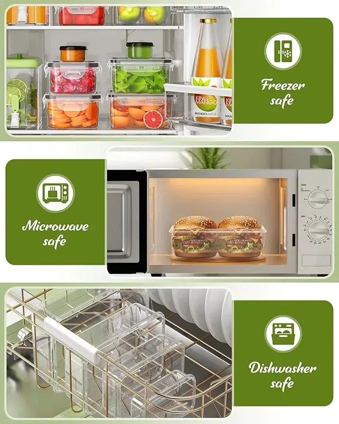 Food Grade Fridge Freezer Storage Containers