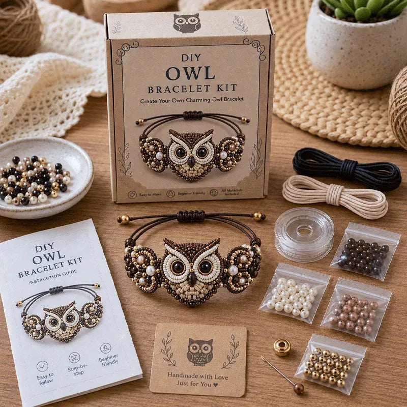 🐙 DIY Beaded Bracelet Making Kit