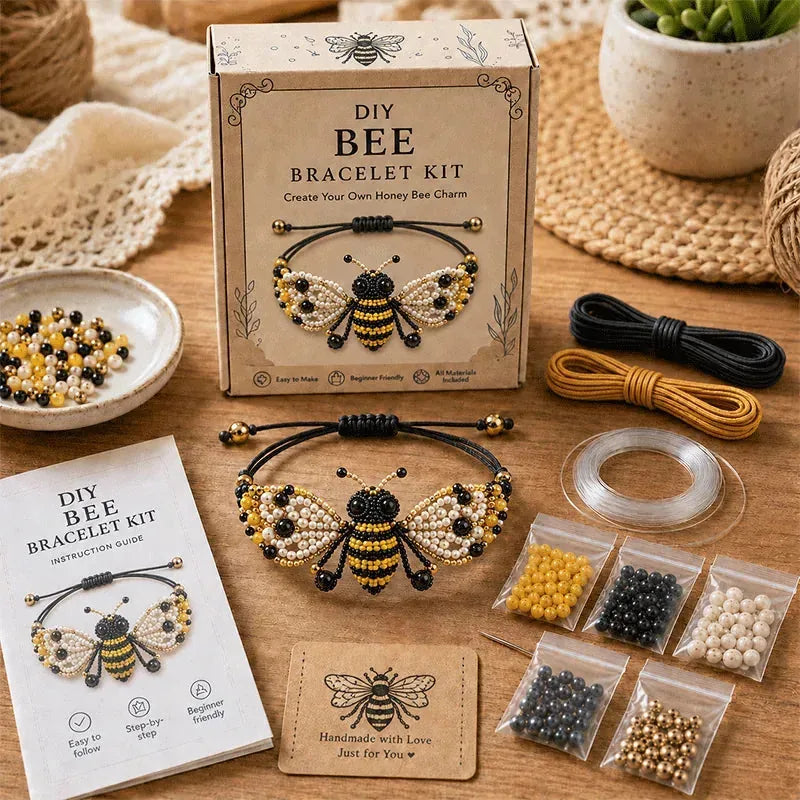 🐙 DIY Beaded Bracelet Making Kit