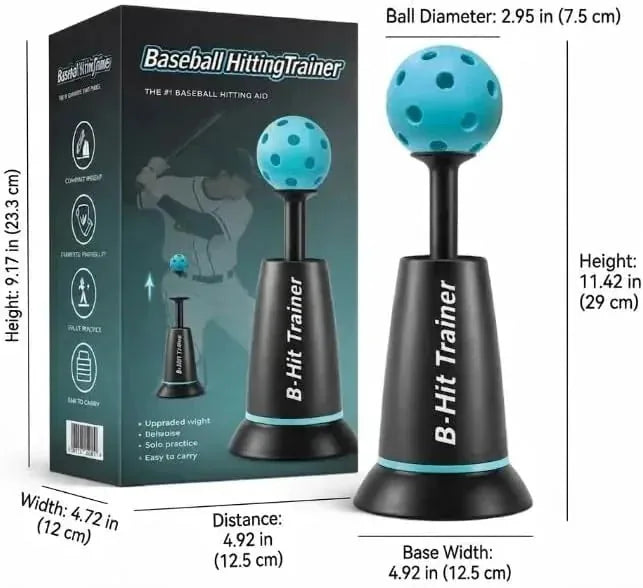 Portable Auto Pop-Up Baseball Swing Trainer