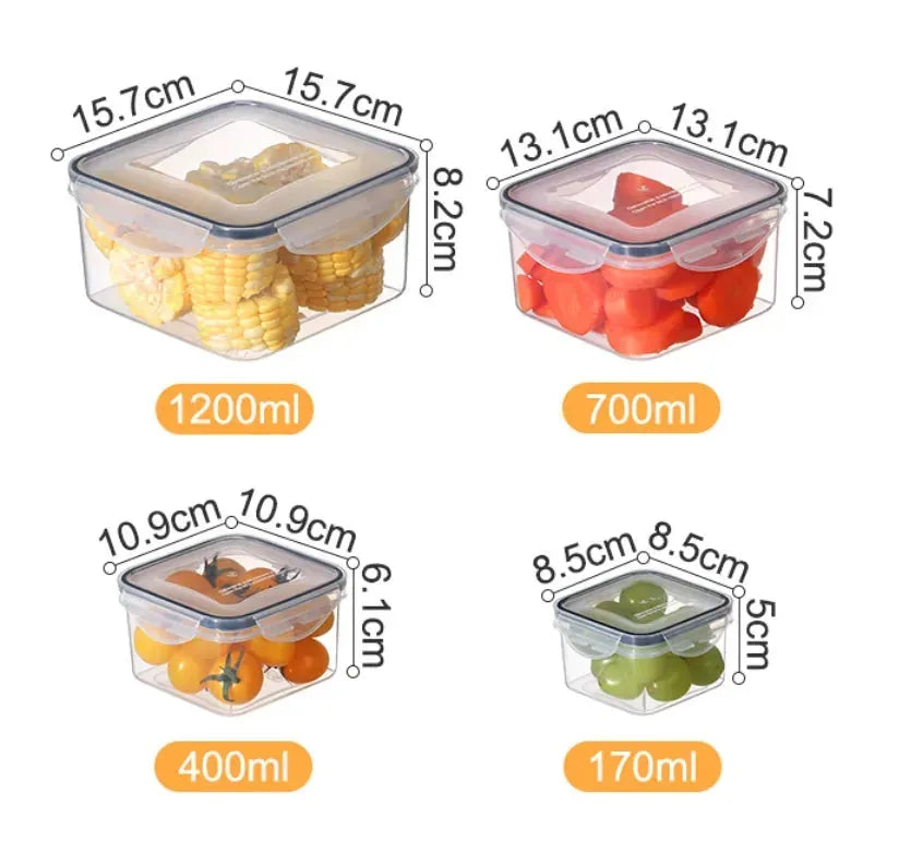 Food Grade Fridge Freezer Storage Containers