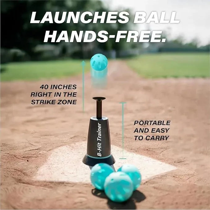 Portable Auto Pop-Up Baseball Swing Trainer