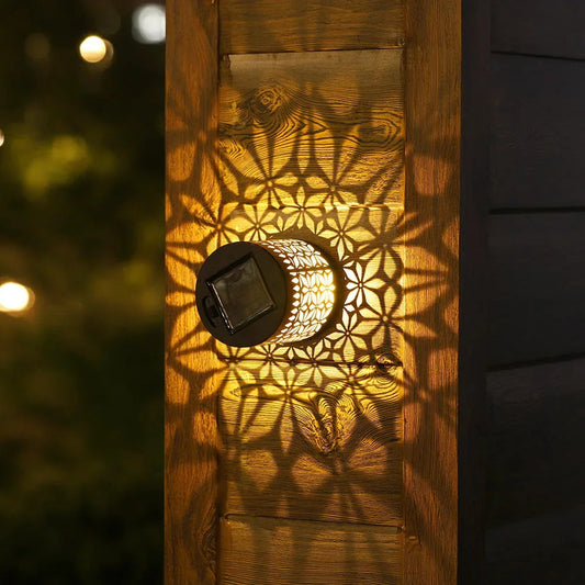 Decorative Solar Mandala Lights 2 Pcs