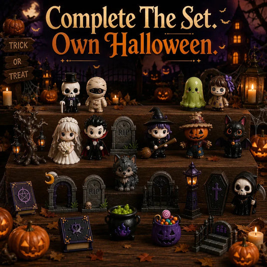 DIY Haunted House Halloween Decor Kit