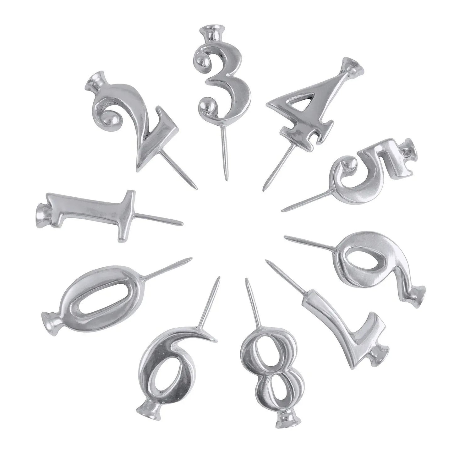 Reusable Number Candle Holder Set-(2SETS)