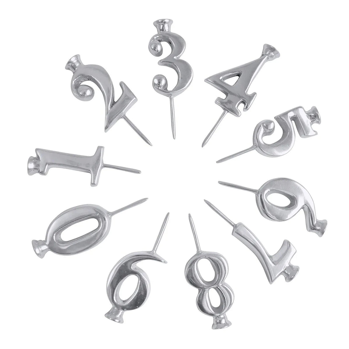 Reusable Number Candle Holder Set-(2SETS)