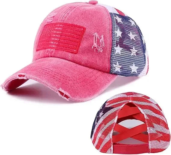 Women's USA 250th Anniversary Ponytail Baseball Cap