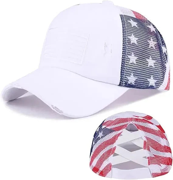 Women's USA 250th Anniversary Ponytail Baseball Cap