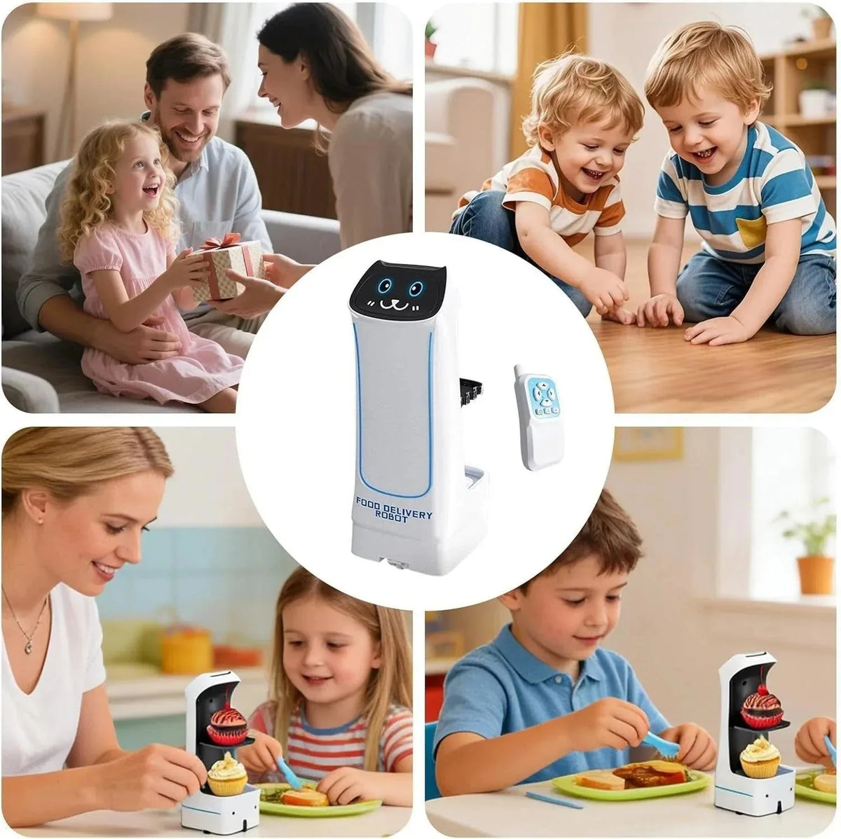 Interactive Food Delivery Robot Toy – product image 4