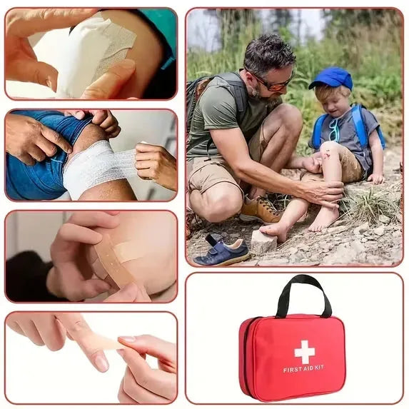 All-Purpose First Aid Kit Portable Emergency Medical Kit
