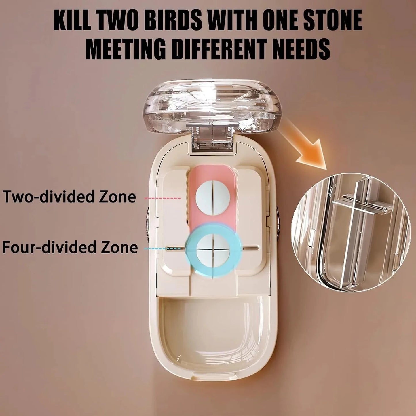 Pill Cutter Splitter for Small and Tiny Pills