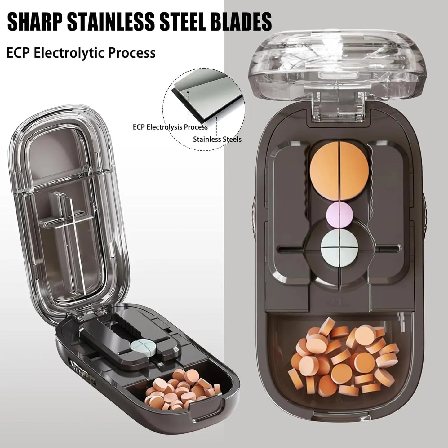 Pill Cutter Splitter for Small and Tiny Pills