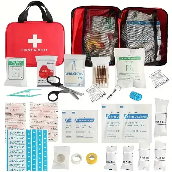 All-Purpose First Aid Kit Portable Emergency Medical Kit