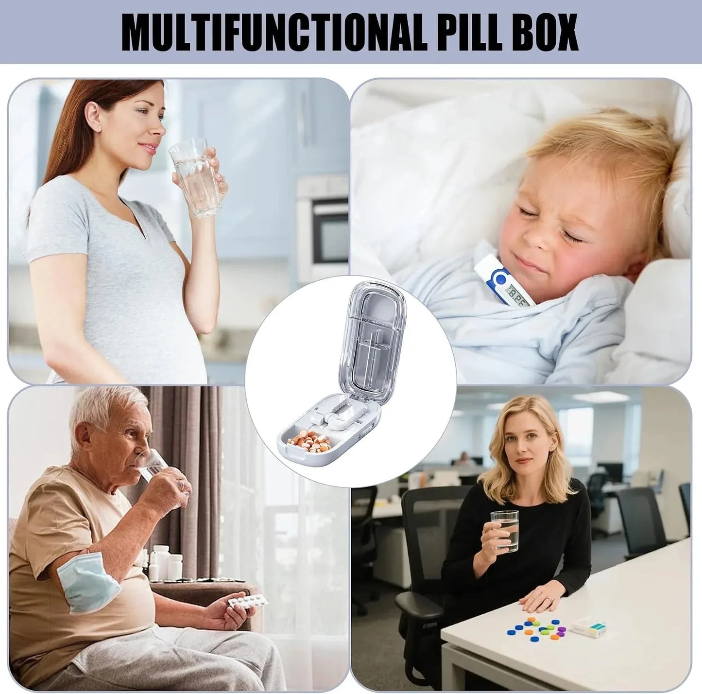 Pill Cutter Splitter for Small and Tiny Pills