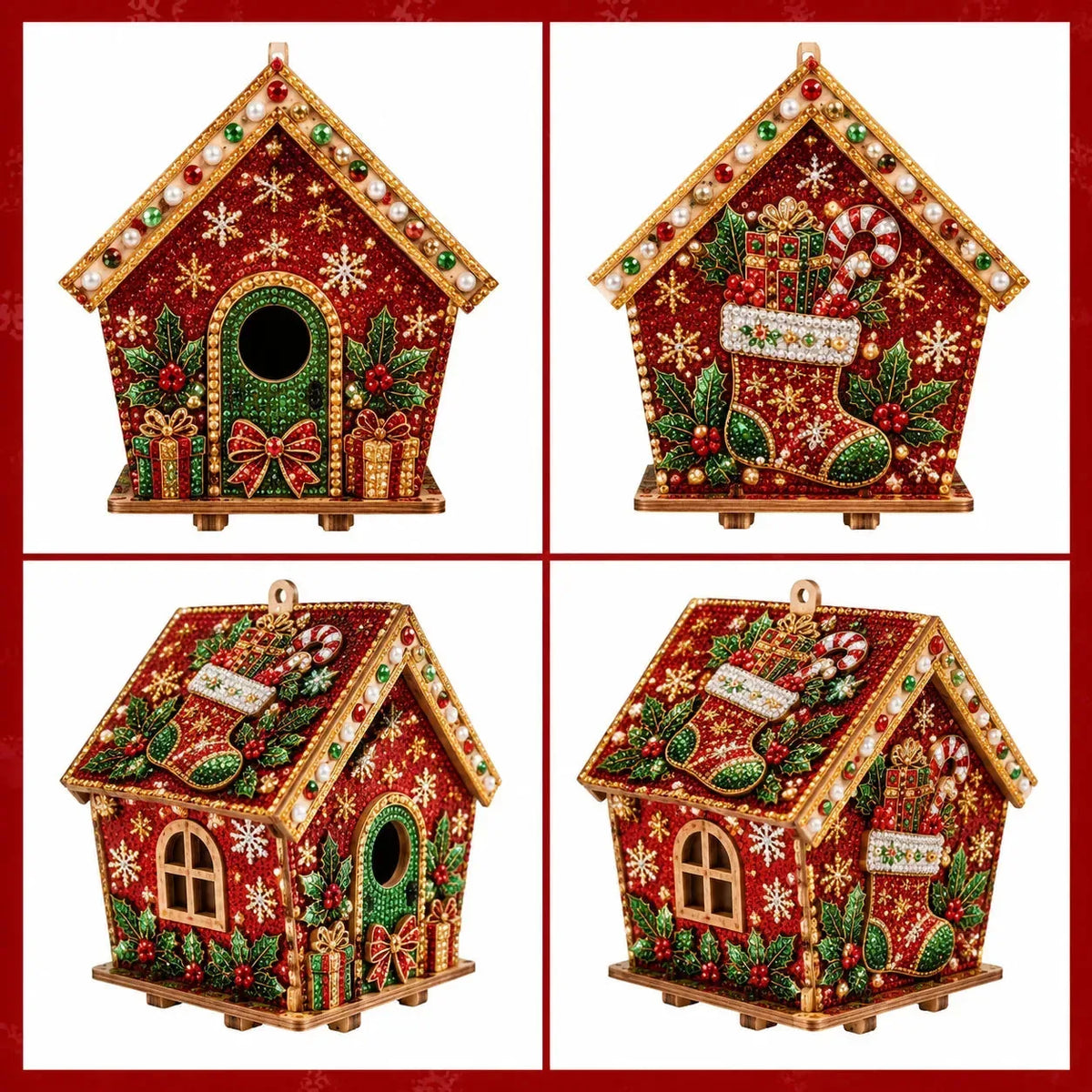 DIY Pearl Art Christmas Decoration Kit