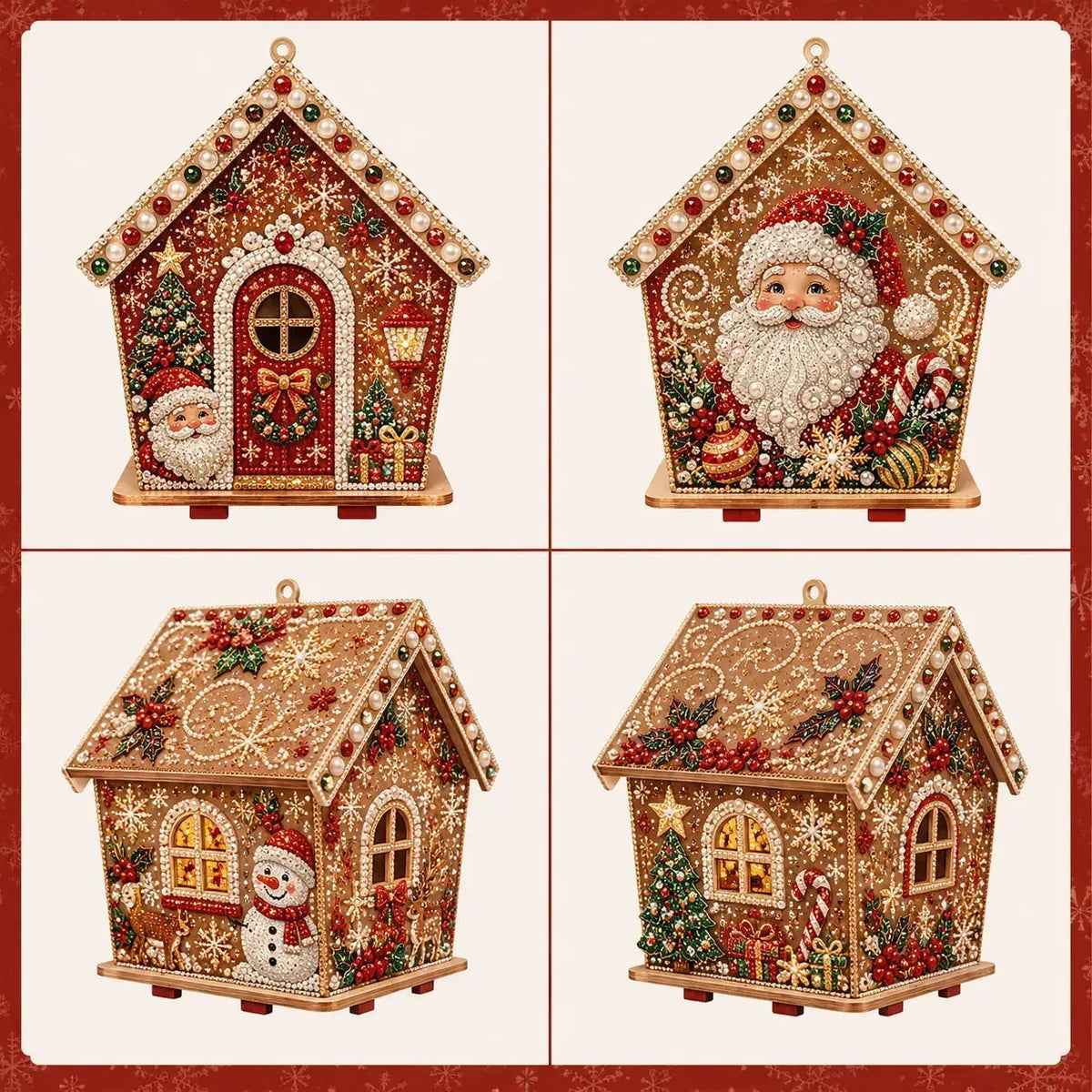 DIY Pearl Art Christmas Decoration Kit – product image 2