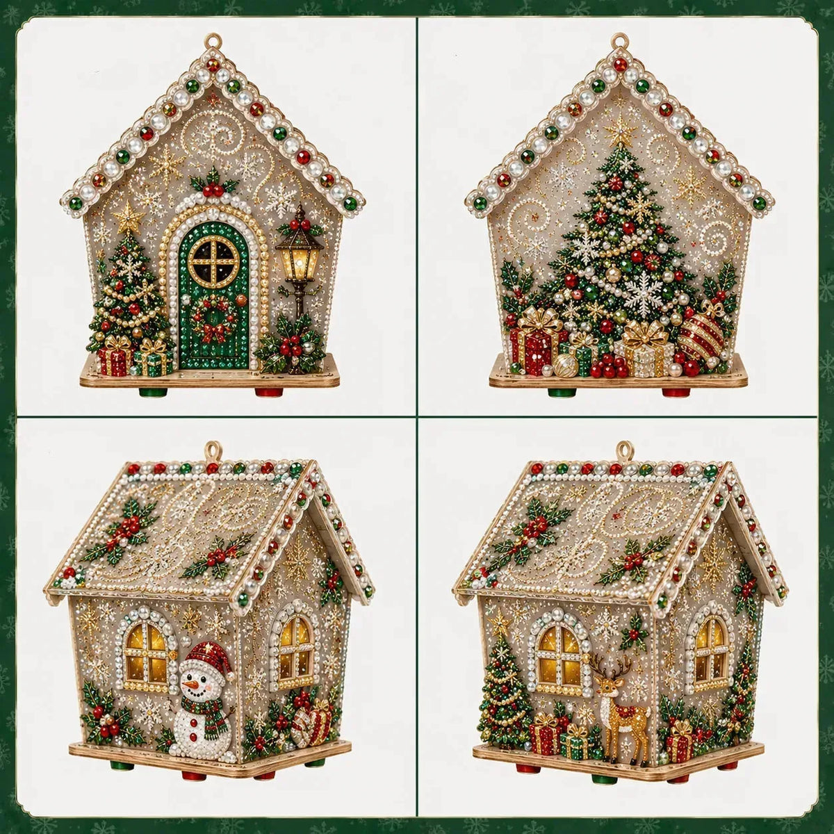 DIY Pearl Art Christmas Decoration Kit – product image 3