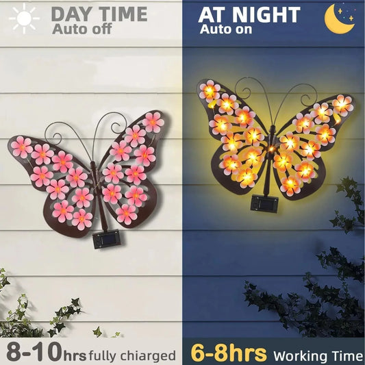 🦋Solar Butterfly Light Elegant Glow for Your Outdoor Space