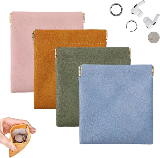 Squeeze-Open Mini Storage Pouches – 4 Pack – product image 1