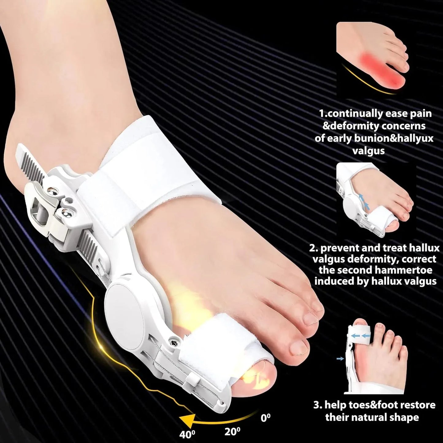 Bunion Corrector - Adjustable Bunion Splint