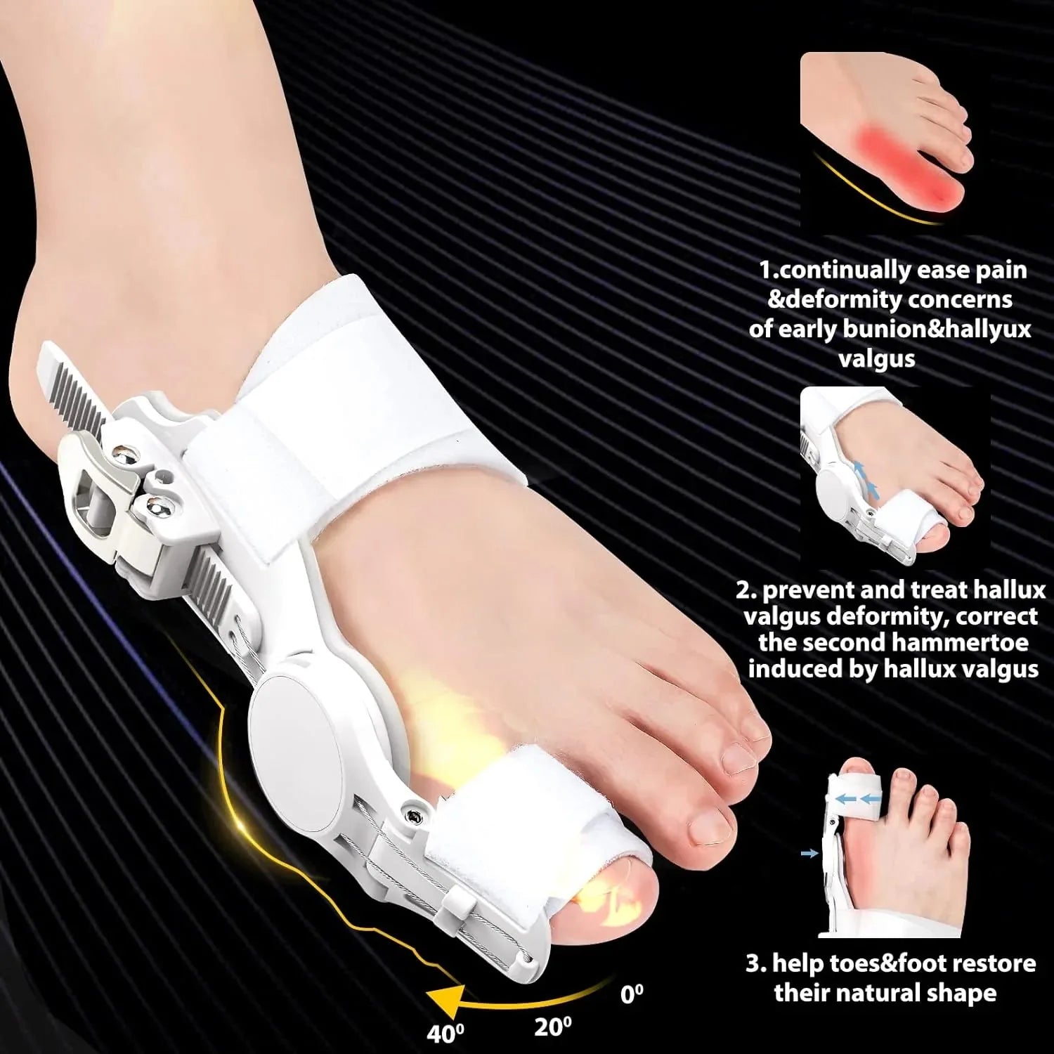 Bunion Corrector - Adjustable Bunion Splint