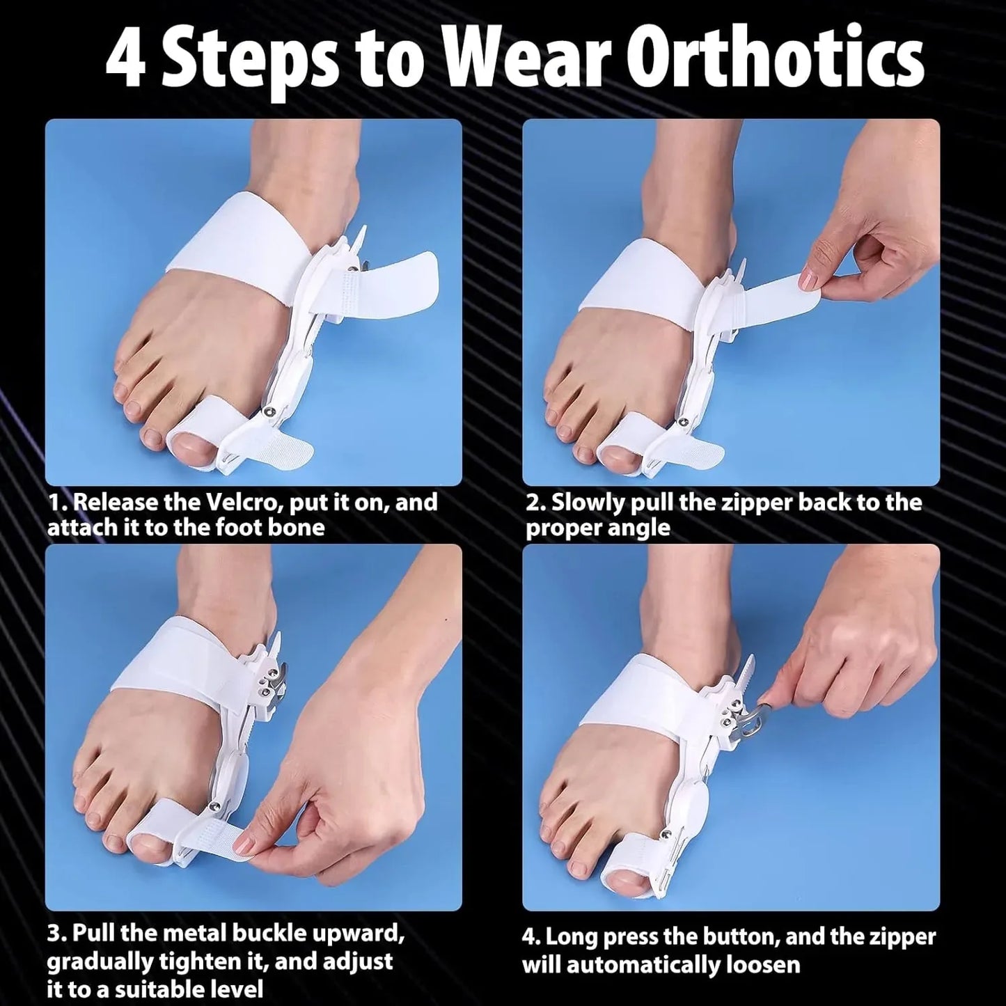 Bunion Corrector - Adjustable Bunion Splint
