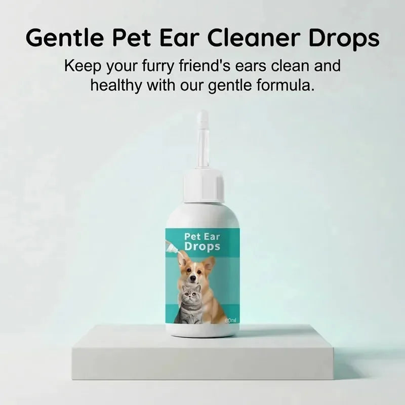 Gentle Pet Ear Cleaner Drops 2 Pack