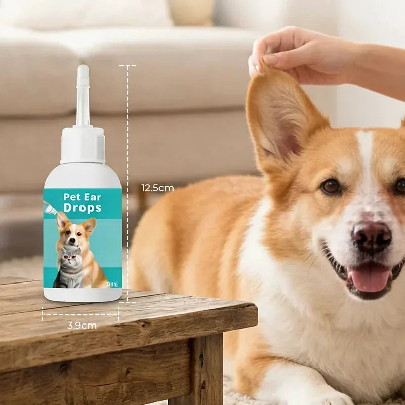 Gentle Pet Ear Cleaner Drops 2 Pack