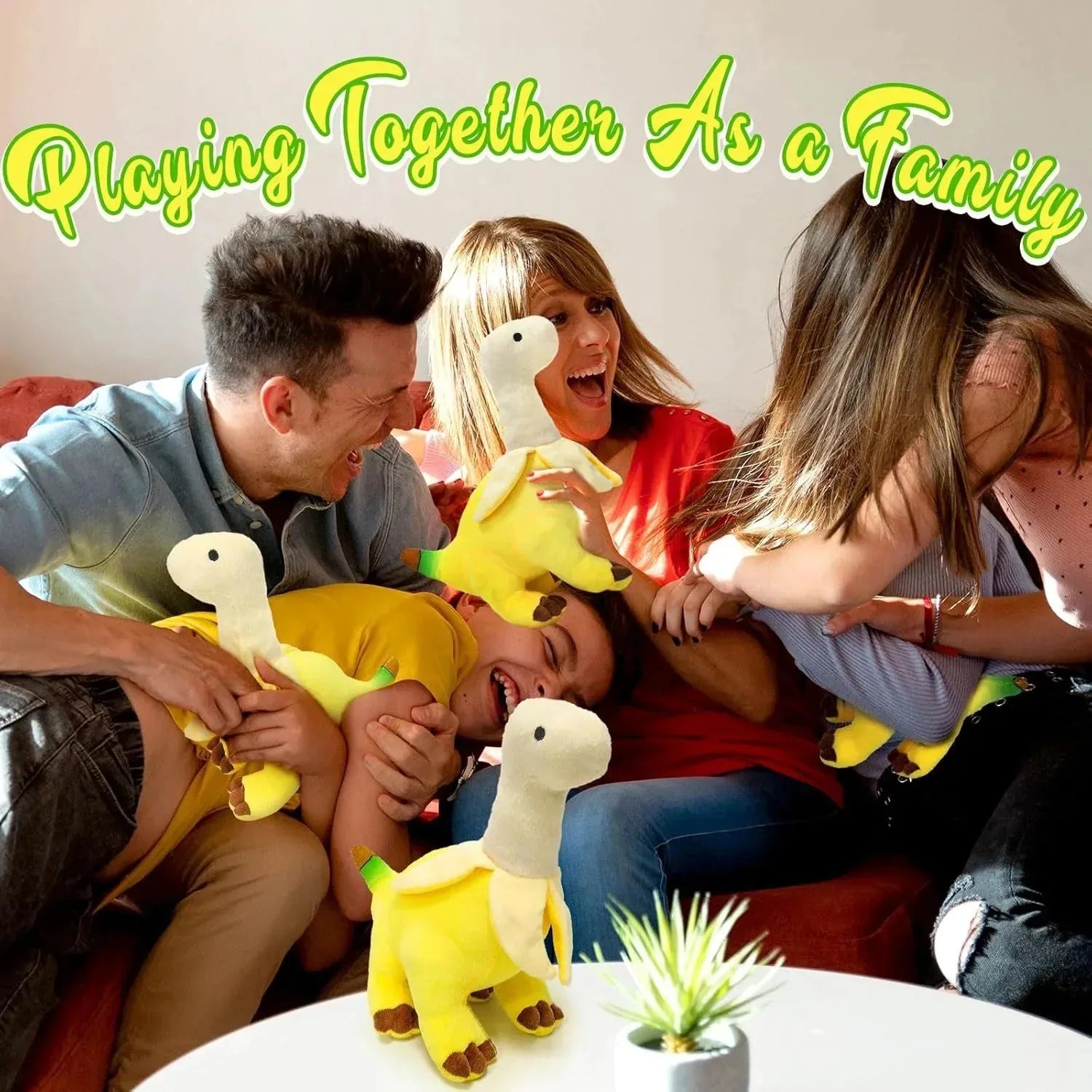 12 Inch Banana Dinosaur Plush