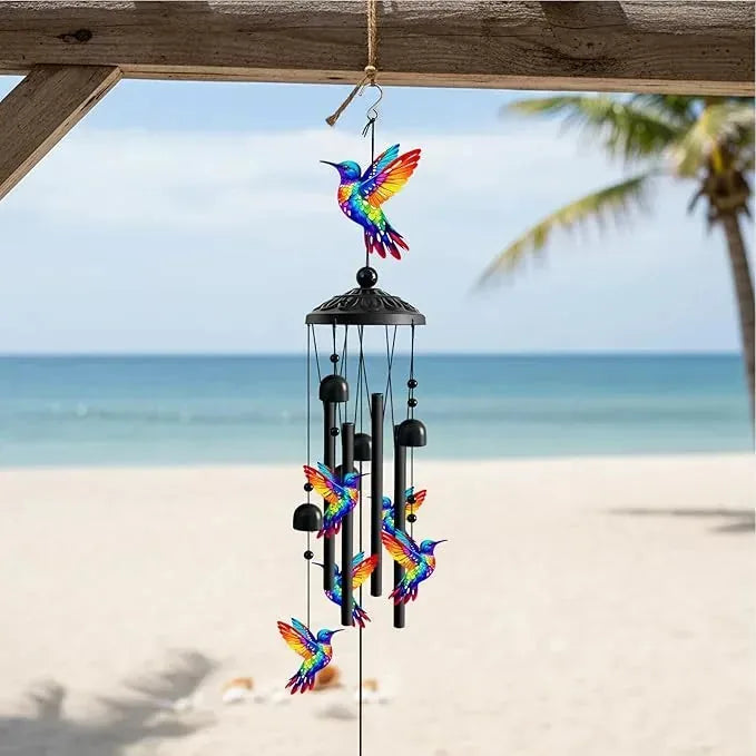 Hummingbird Metal Wind Chime