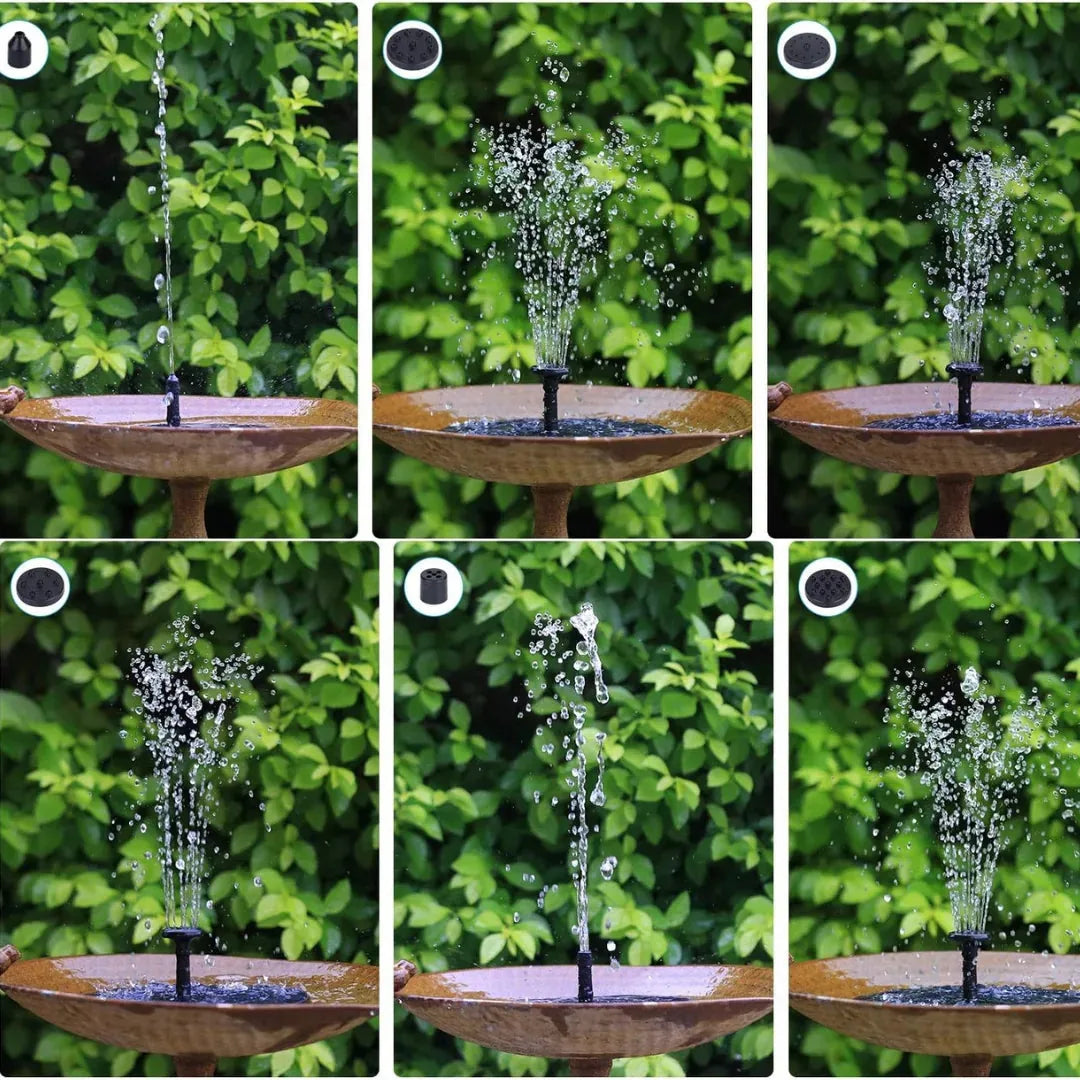Solar Fountain - Bring your own bowl