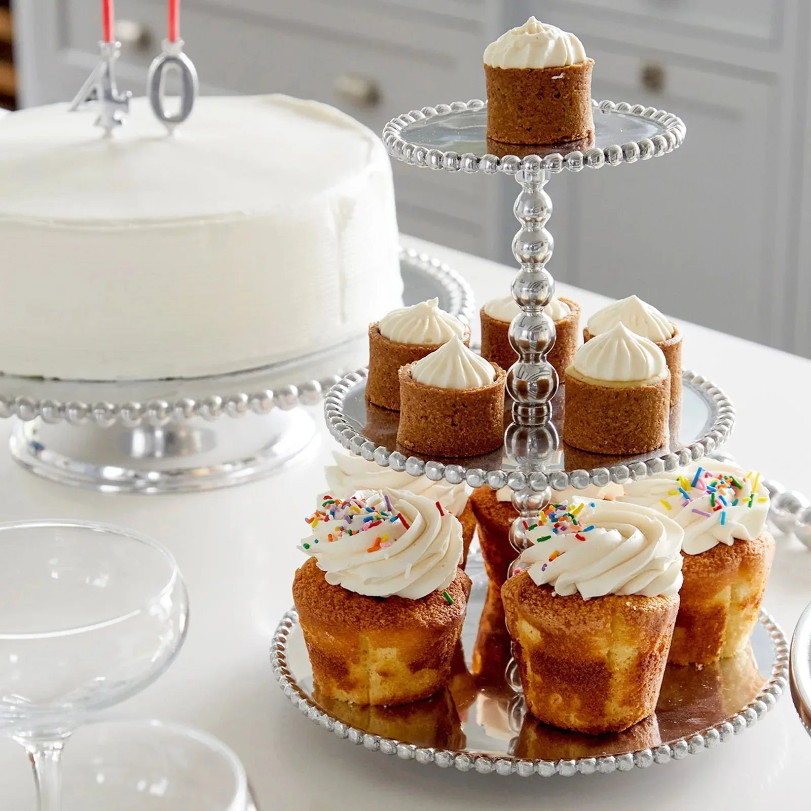 Reusable Number Candle Holder Set-(2SETS)