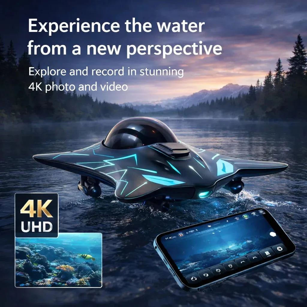 APP-CONTROLLED WIRELESS SPY BOAT