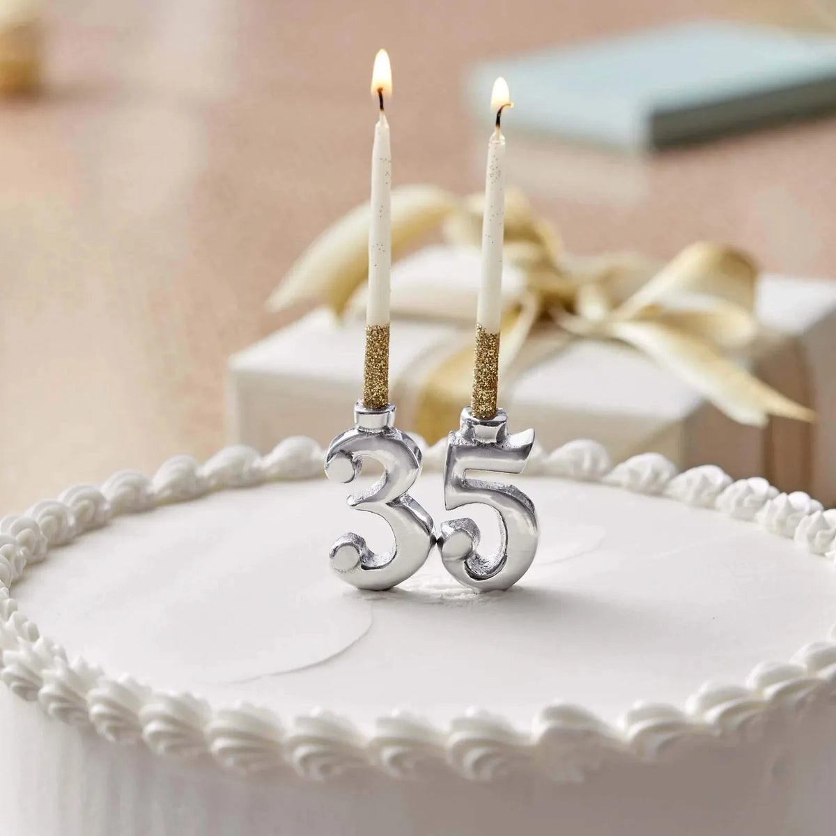 Reusable Number Candle Holder Set-(2SETS)