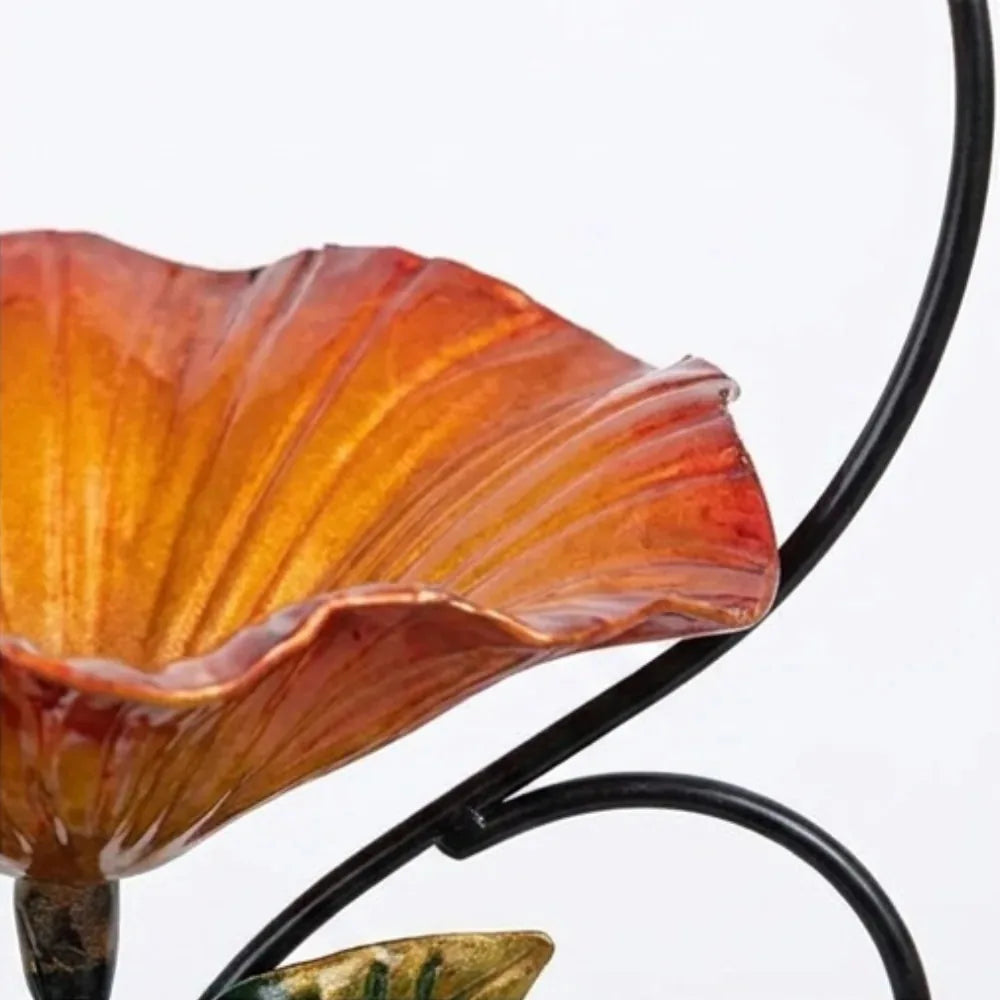 Heart-Shaped Flower Bird Feeder