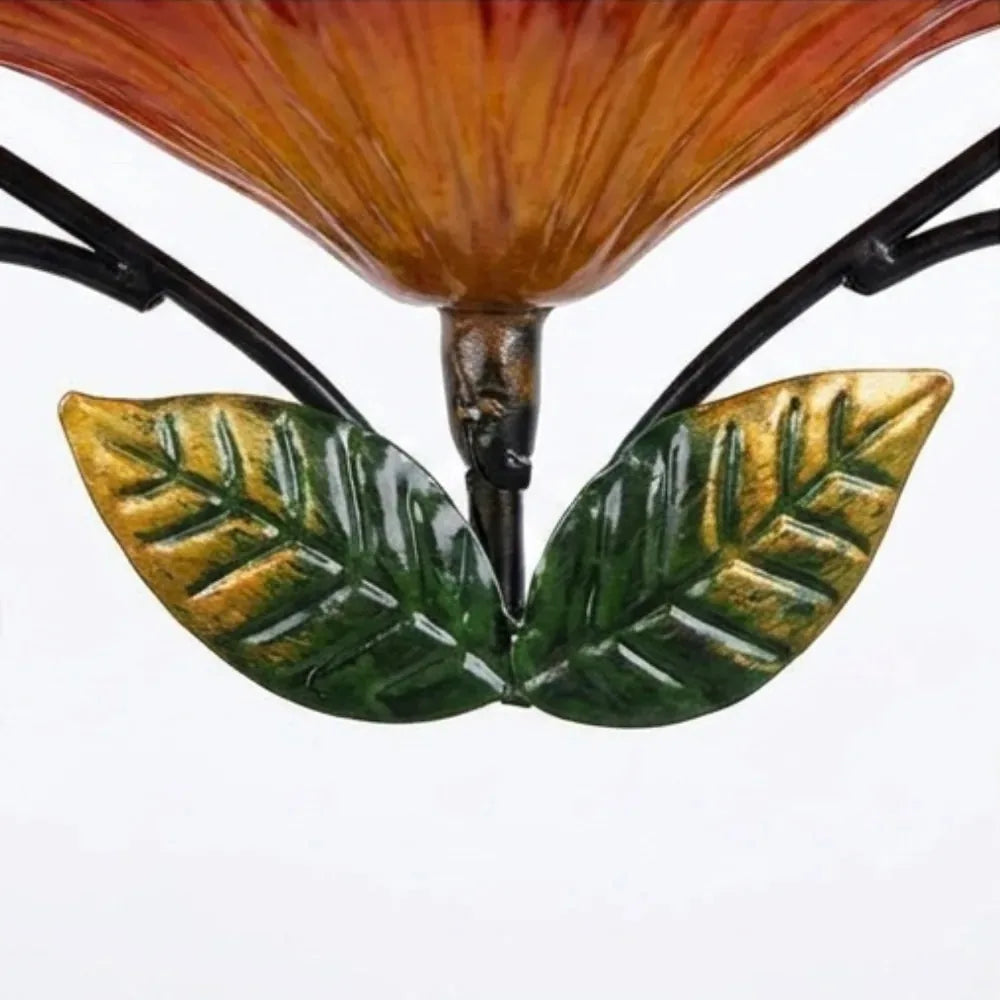 Heart-Shaped Flower Bird Feeder