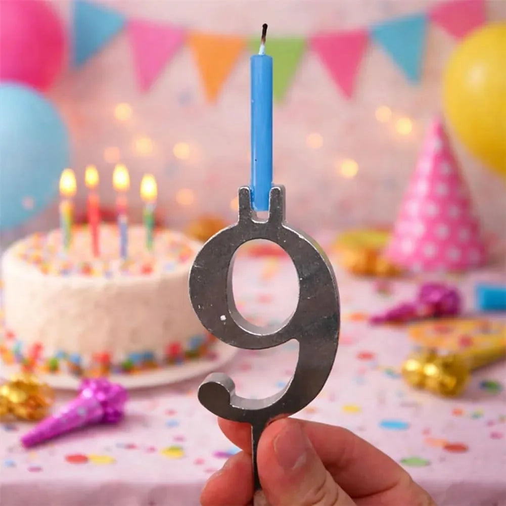 Reusable Number Candle Holder Set-(2SETS)