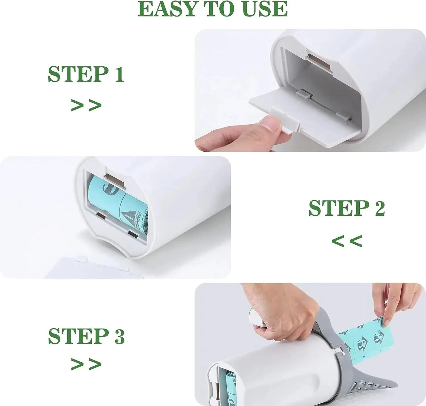 2-in-1 Cat Litter Scoop With Built-In Waste Bin