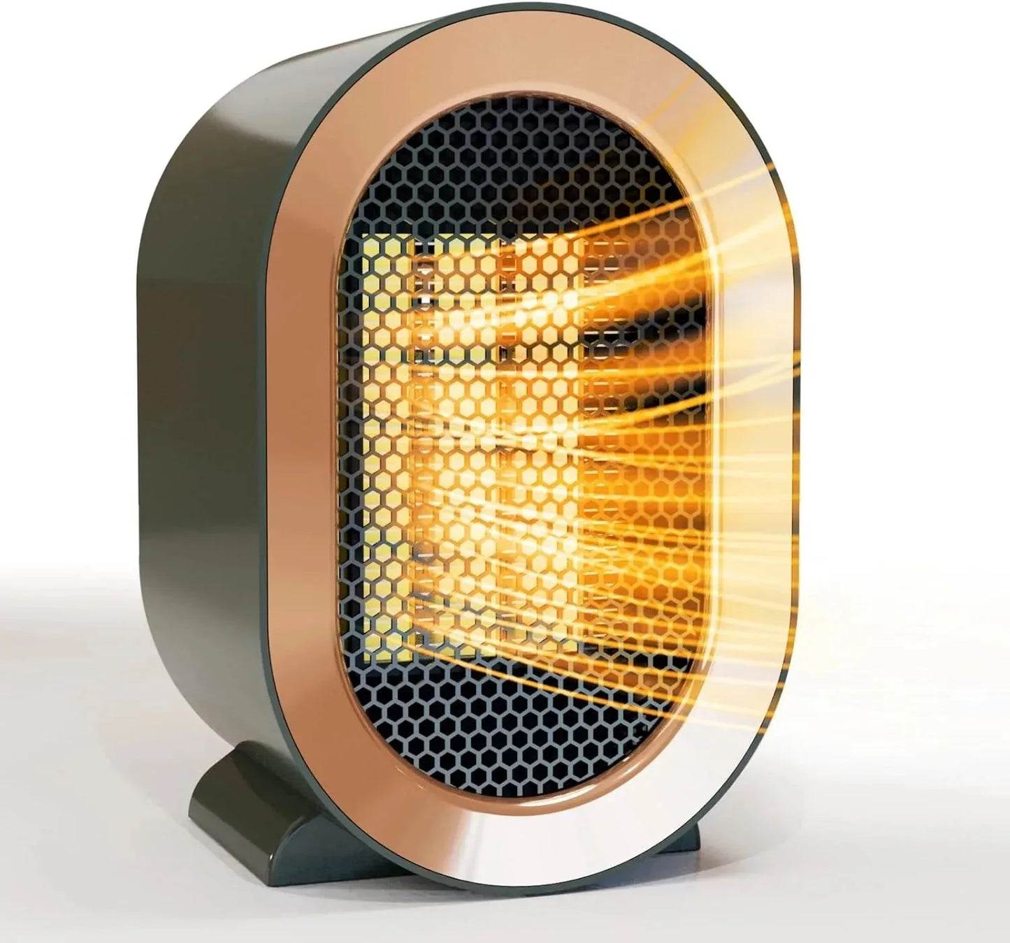 1200W Portable Ceramic Desk Space Heater with Thermostat
