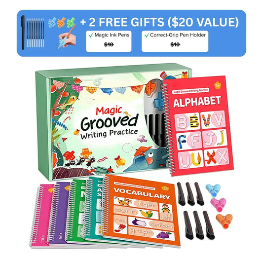 Magic Grooved Writing Practice