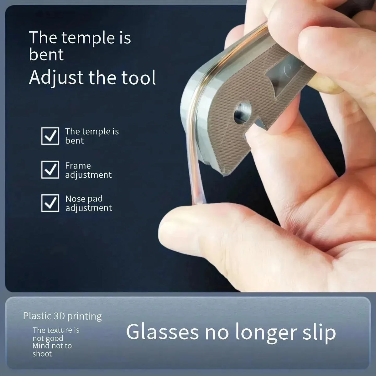 Eyeglass Temple and Frame Adjustment Tool – 2 Pack – product image 5