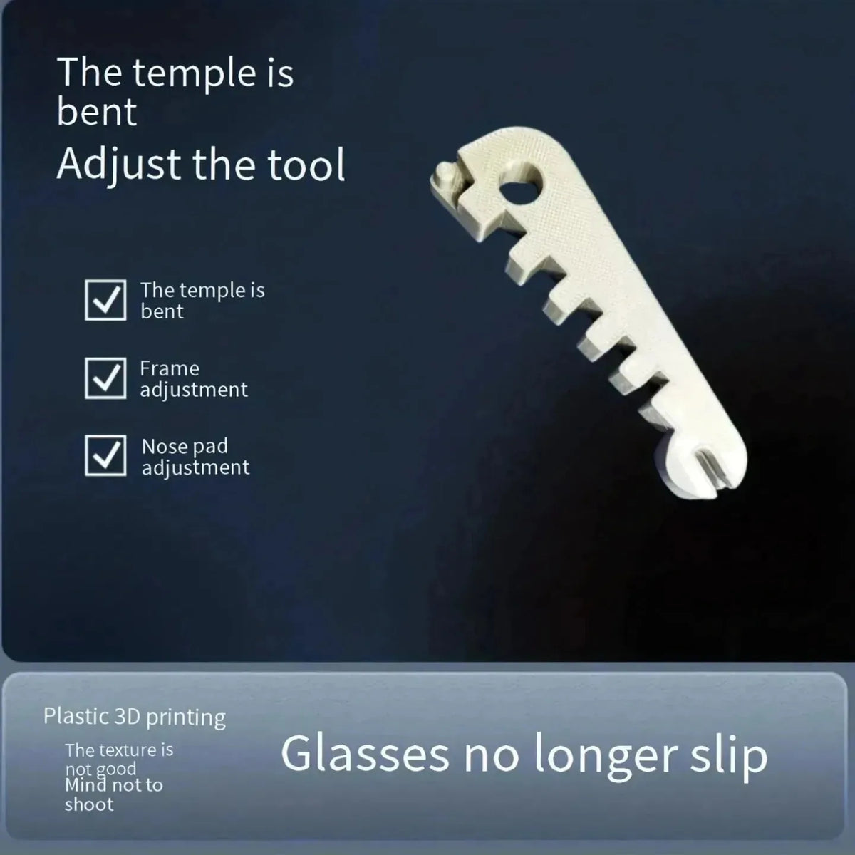 Eyeglass Temple and Frame Adjustment Tool – 2 Pack – product image 6