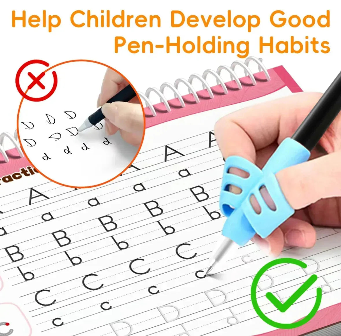 Magic Grooved Writing Practice
