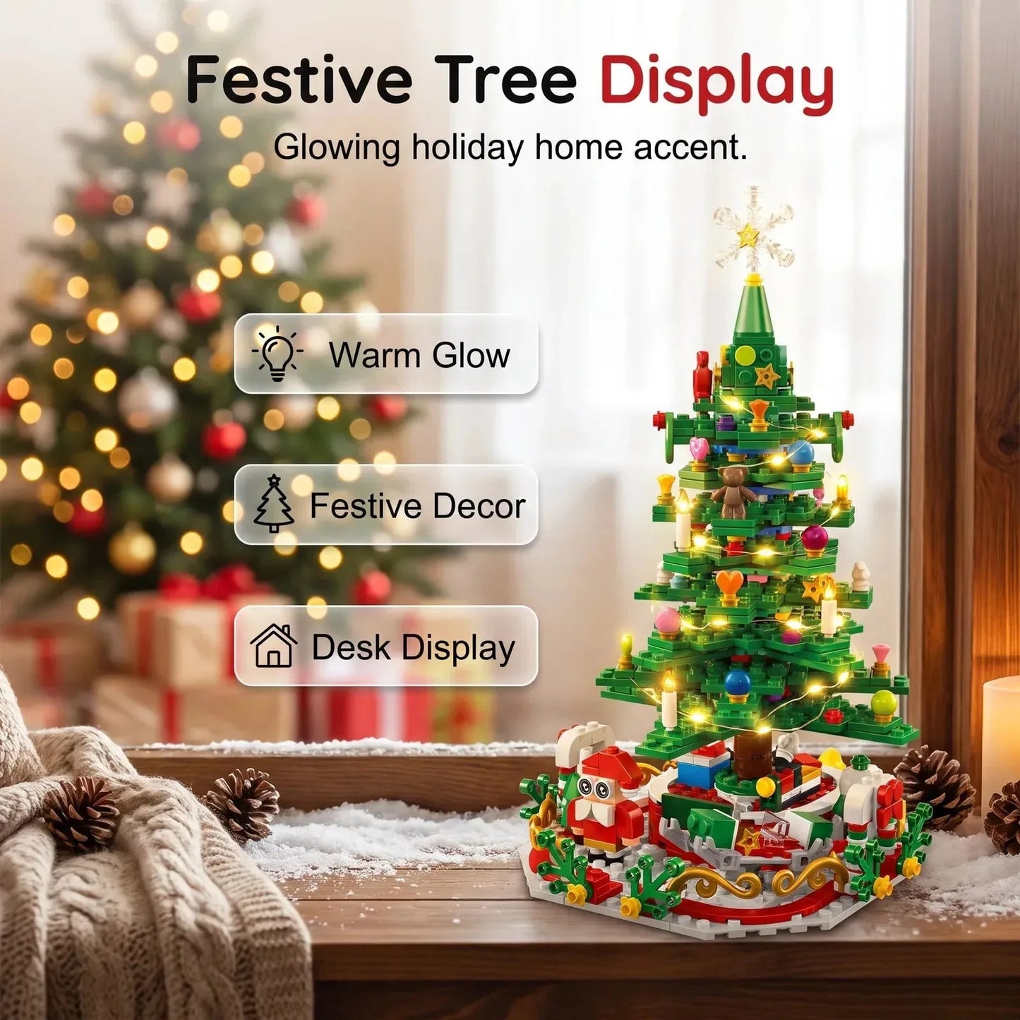 24-Day Christmas Countdown Building Block Set – product image 4