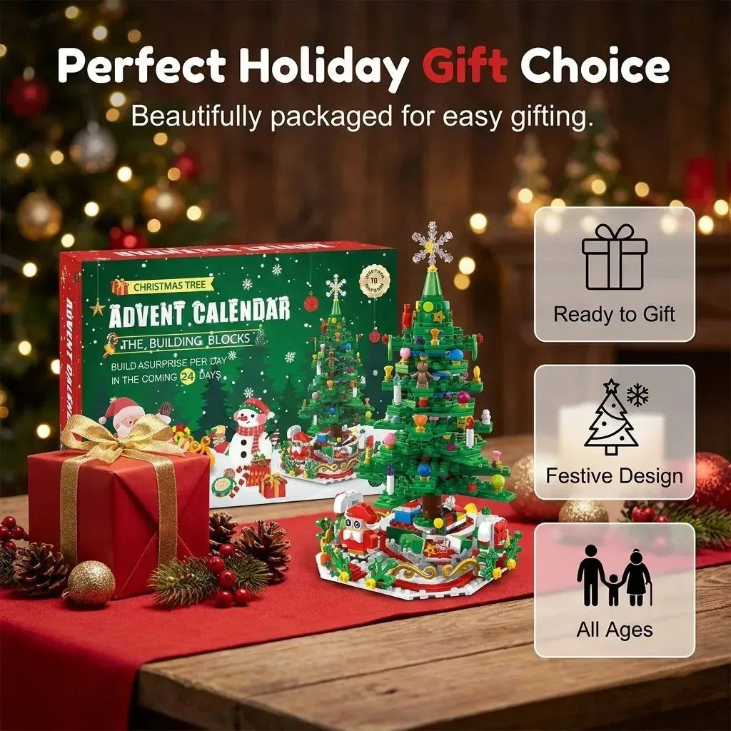 24-Day Christmas Countdown Building Block Set – product image 6