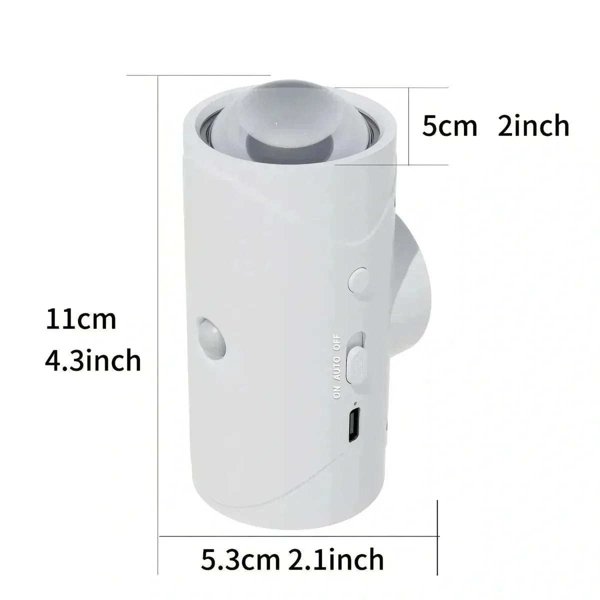 RGB LED Wall Light with Motion Sensor