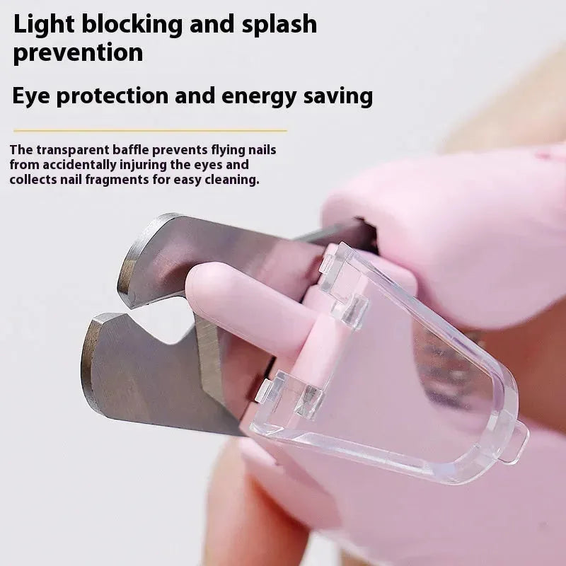Pet LED Nail Clippers - Safe Trimming for Dogs, Cats & Rabbits
