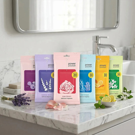 Hanging Air Freshener 12 Pack Lemon. Rose .Fresh .Berry. Lavender and Jasmine Scents