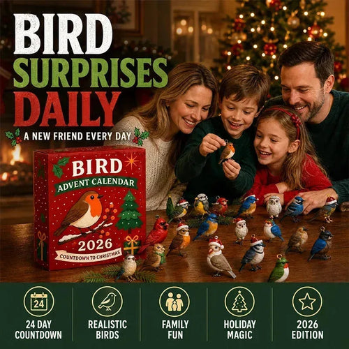 2026 Pet Advent Calendar Ornament Set