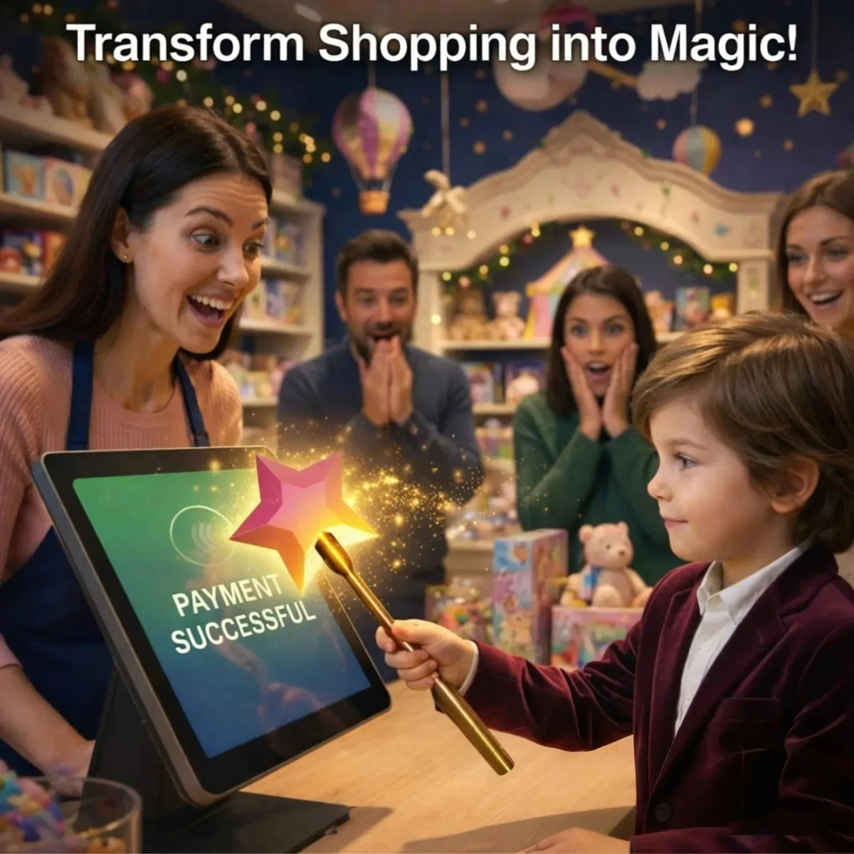 Tap To Pay Magic Wand